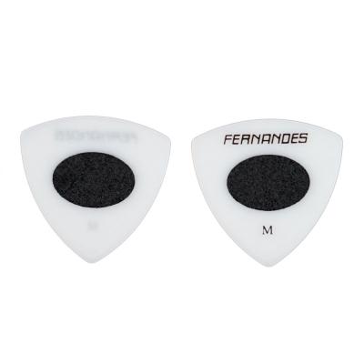 FERNANDES P-100SL White Medium 0.8mm オニギリ ピック×10枚