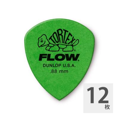 JIM DUNLOP 558B088 Tortex FLOW Standard 0.88mm ギターピック×12枚