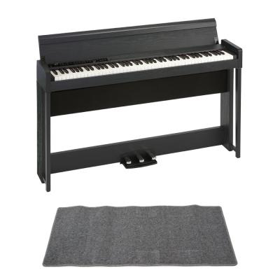 KORG C1 AIR WBK 電子ピアノ ピアノマット(グレイ)付きセット