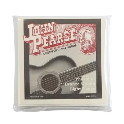 John Pearse 600L アコースティックギター弦 12-53×3セット