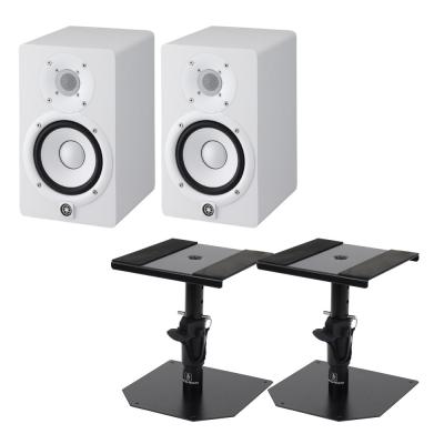 YAMAHA HS5W パワードスタジオモニタースピーカー Dicon Audio SS-032R 卓上スタンド ペア セット