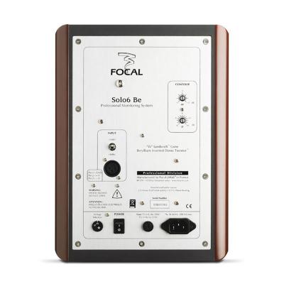 Focal Professional Solo 6 Be Red モニタースピーカー Dicon Audio SS-032R 卓上スタンド ペア セット Focal Professional Solo 6 Be Red モニタースピーカー裏面