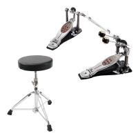 Pearl P-2052C ELIMINATOR REDLINE DOUBLE PEDAL ドラムツインペダル Dicon Audio SB-009 ドラムスローン付きセット