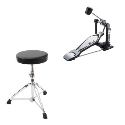 Pearl P-63 STANDARD ドラムペダル Dicon Audio SB-009 ドラムスローン付きセット