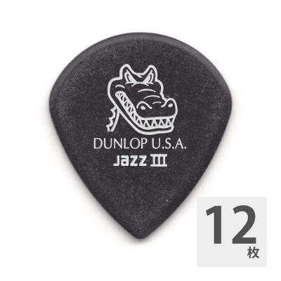 JIM DUNLOP 571 140 GATOR GRIP JAZZ III 1.4mm ギターピック×12枚