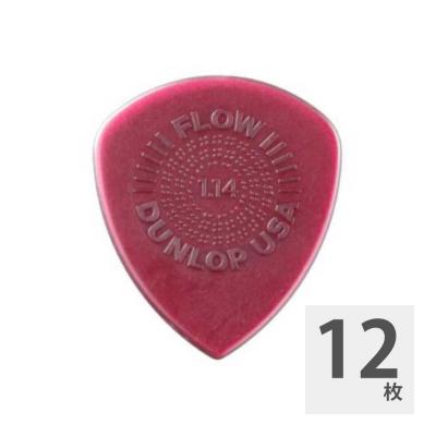 JIM DUNLOP FLOW STANDARD PICK 549R 1.14mm ギターピック×12枚