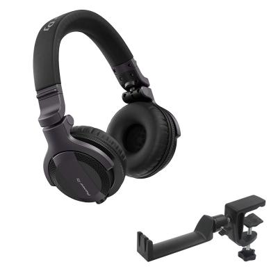 Pioneer DJ HDJ-CUE1 ダークシルバー DJヘッドホン ヘッドホンハンガー付きセット
