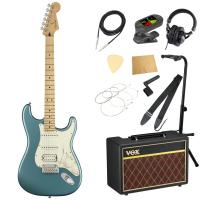 Fender Player Stratocaster HSS MN Tidepool エレキギター VOXアンプ付き 入門11点セット