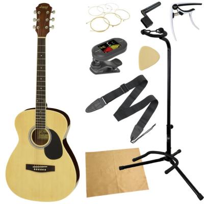 LEGEND FG-15 N アコースティックギター 入門9点セット