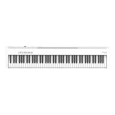 ROLAND FP-30X-WH Digital Piano ホワイト 電子ピアノ キーボードスタンド キーボードベンチ 3点セット [鍵盤 Eset] ローランド 正面画像