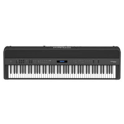 ROLAND FP-90X-BK Digital Piano ブラック デジタルピアノ 純正スタンド ペダルユニット付き ローランド 正面画像