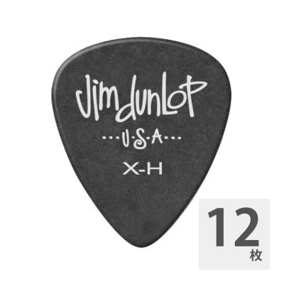 JIM DUNLOP 479XH POLYS PICK EXTRA HEAVY BLACK ギターピック×12枚