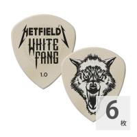 JIM DUNLOP PH122 1.0mm Hetfield’S White Fang Custom Flow Pick ギターピック×6枚