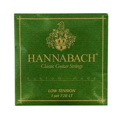 HANNABACH SET728LT Custom Made ローテンション クラシックギター弦×6セット