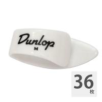 JIM DUNLOP 9012 White Thumb M 左用 サムピック×36枚