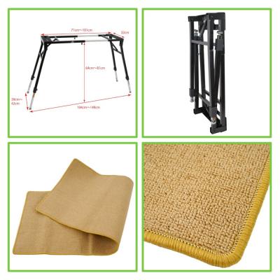 CASIO Privia PX-S3100 BK 電子ピアノ キーボードスタンド ピアノマット(クリーム)付きセット キーボードスタンド ピアノマット