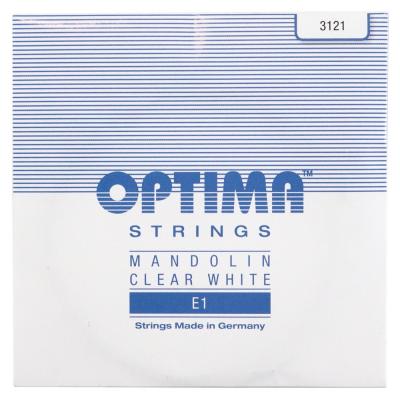 Optima Strings E1 3121 CLEAR WHITE 1弦 バラ弦 マンドリン弦×3セット