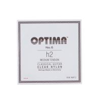 Optima Strings No6.NMT2 Nylon B/H2 Medium 2弦 バラ弦 クラシックギター弦×3本