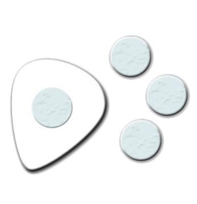 Clayton USA PickTac ピック滑り止めシール×50枚