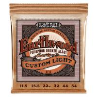 ERNIE BALL 2145 EARTHWOOD CUSTOM LIGHT 115-54 PHOSPHOR BRONZE アコースティックギター弦×3セット