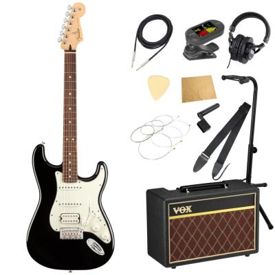 Fender Player Stratocaster HSS PF Black エレキギター VOXアンプ付き 入門11点 初心者セット