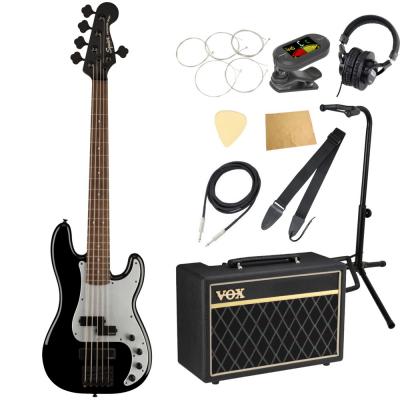 Squier Contemporary Active Precision Bass PH V BLK 5弦エレキベース VOXアンプ付き 入門10点 初心者セット