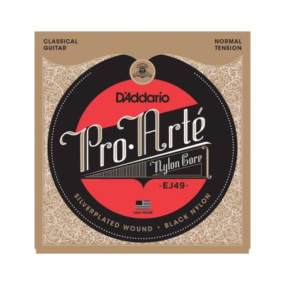 D’Addario EJ49 Silver/Black/Normal クラシックギター弦×3セット