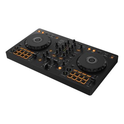 Pioneer DJ DDJ-FLX4 rekordbox ヘッドホン / パーフェクト・ガイド教則本付きセット DJコントローラー rekordbox / Serato DJ Lite対応 PC / スマホ両対応を実現したコントローラー 全体画像