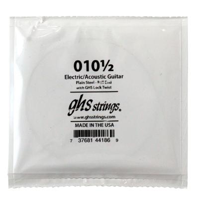 GHS 010 1/2 Singles Plain Steel Strings .0105 ギター用 バラ弦×4本