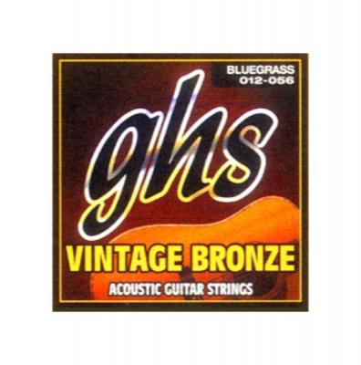 GHS VN-B Vintage Bronze BLUEGRASS 012-056 アコースティックギター弦×6セット