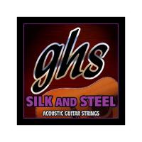 GHS 610 12-String Silk and Steel MEDIUM 011-048 12弦アコースティックギター弦×12セット