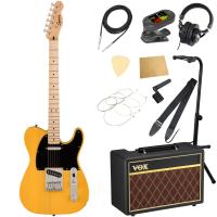 Squier スクワイヤー スクワイア Sonic Telecaster MN BTB エレキギター テレキャスター VOXアンプ付き 入門11点 初心者セット