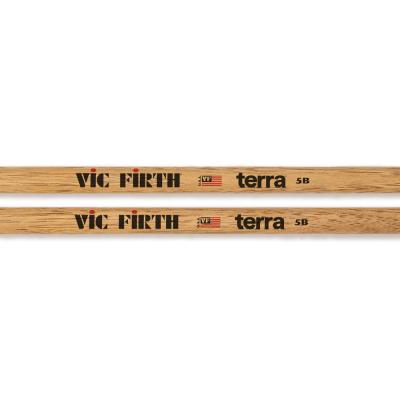 VIC FIRTH ヴィックファース VIC-5BT TERRA ドラムスティック×3セット ラベル
