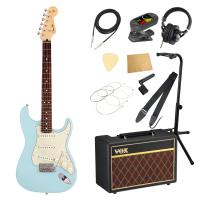 Fender Made in Japan Junior Collection Stratocaster RW SATIN DNB エレキギター VOXアンプ付き 入門11点 初心者セット