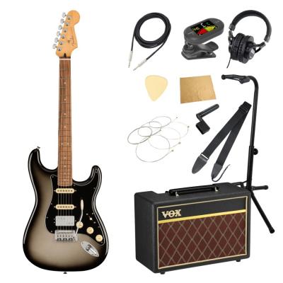 Fender フェンダー Player Plus Stratocaster HSS SVB エレキギター VOXアンプ付き 入門11点 初心者セット