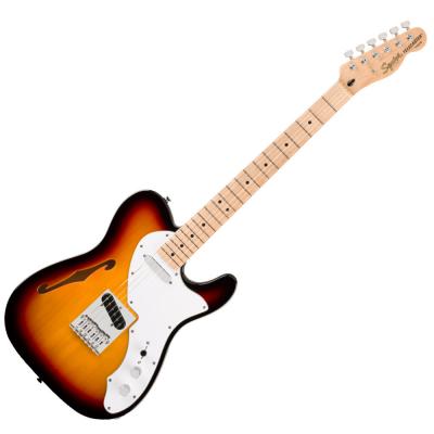 Squier スクワイヤー スクワイア Affinity Series Telecaster Thinline Maple Fingerboard White Pickguard 3-Color Sunburst エレキギター VOXアンプ付き 入門11点 初心者セット 本体