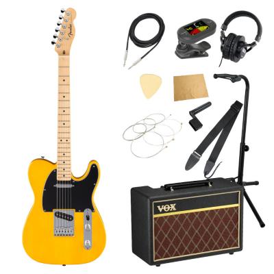 Fender フェンダー Standard Telecaster MN BPG BTB エレキギター テレキャスター VOXアンプ付き 入門11点 初心者セット
