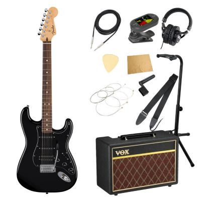 Fender フェンダー Standard Stratocaster HSS LRL BPG BLK エレキギター ストラトキャスター VOXアンプ付き 入門11点 初心者セット