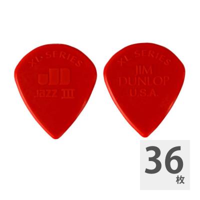 JIM DUNLOP JAZZ III XL/RED×36枚