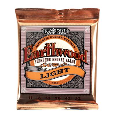 ERNIE BALL 2148 EARTHWOOD LIGHT PHOSPHOR BRONZE アコースティックギター弦×3SET
