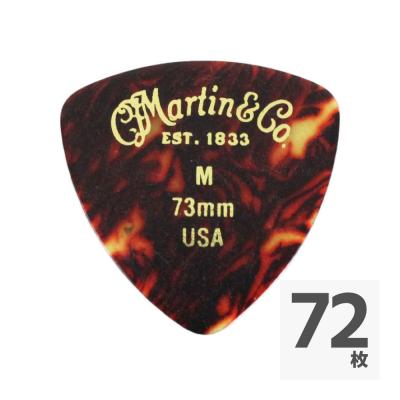 MARTIN Triangle Medium 0.73 ギターピック トライアングル型 ミディアム 12枚セット×6