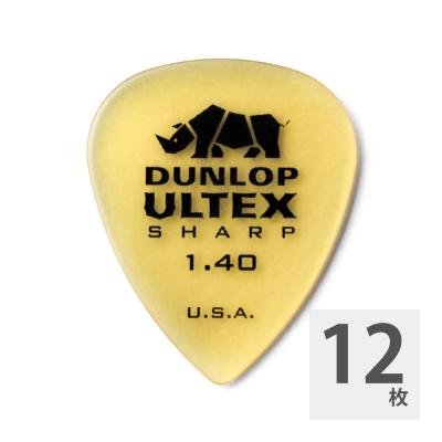 JIM DUNLOP 433R ULTEX SHARP 1.40 ピック×12枚セット