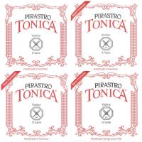 PIRASTRO TONICA 4/4サイズ用バイオリン弦セット E線ループエンド