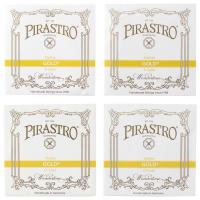 PIRASTRO Gold 4/4サイズ用バイオリン弦セット E線ループエンド