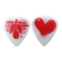 PICK BOY GP-AR-15/08 Angel Rocks Damage heart 0.8mm ピック×10枚