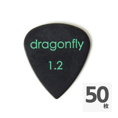 dragonfly PICK TD 1.2 BLACK ギターピック×50枚