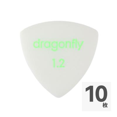 dragonfly PICK TR 1.2 WHITE ギターピック×10枚