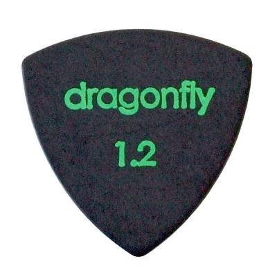 dragonfly PICK TR 1.2 BLACK ギターピック×10枚