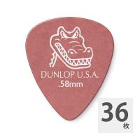 JIM DUNLOP 417R GATOR GRIP STD RED 0.58 ピック×36枚