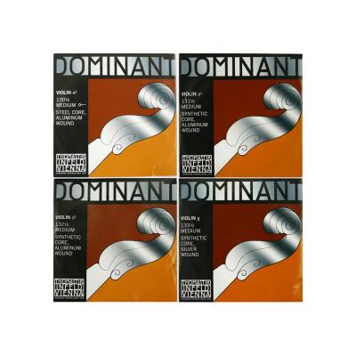 Thomastik Dominant 1/2分数バイオリン弦セット E線スチール・アルミ/ボールエンド